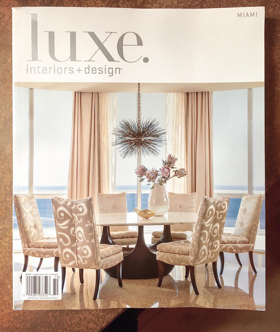 Luxe Interiors Design Magazine Cover Barry Dixon